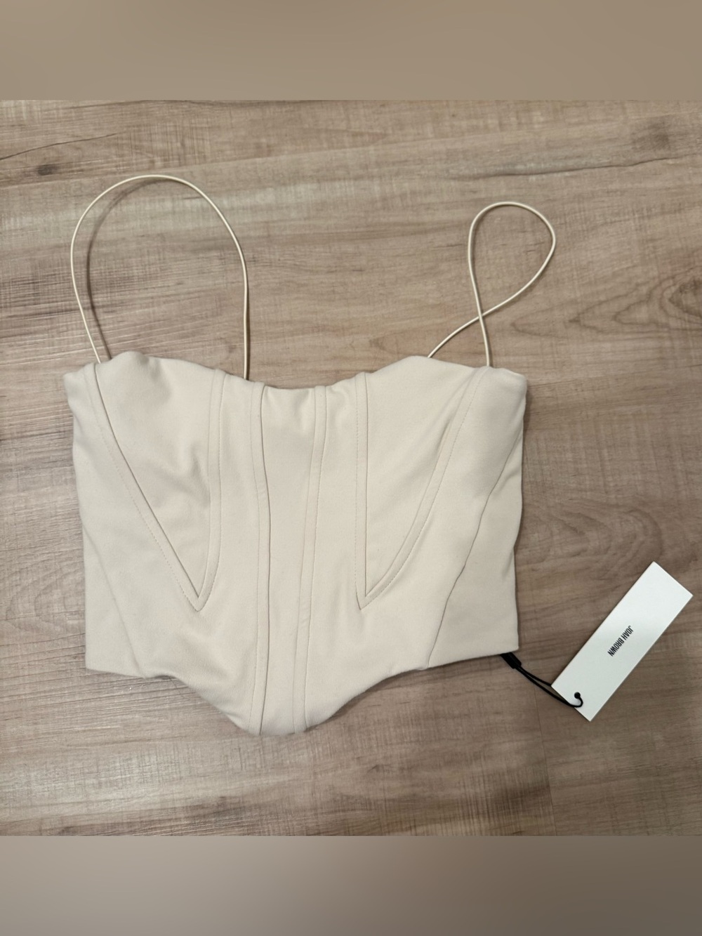 JOAH BROWN Corset Top, NWT! Cross listed on Mercari!